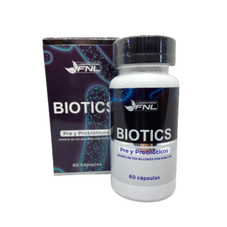 FNL BIOTICS PREBIOTICOS Y PROBIÓTICOS 14 CEPAS X 60CAP