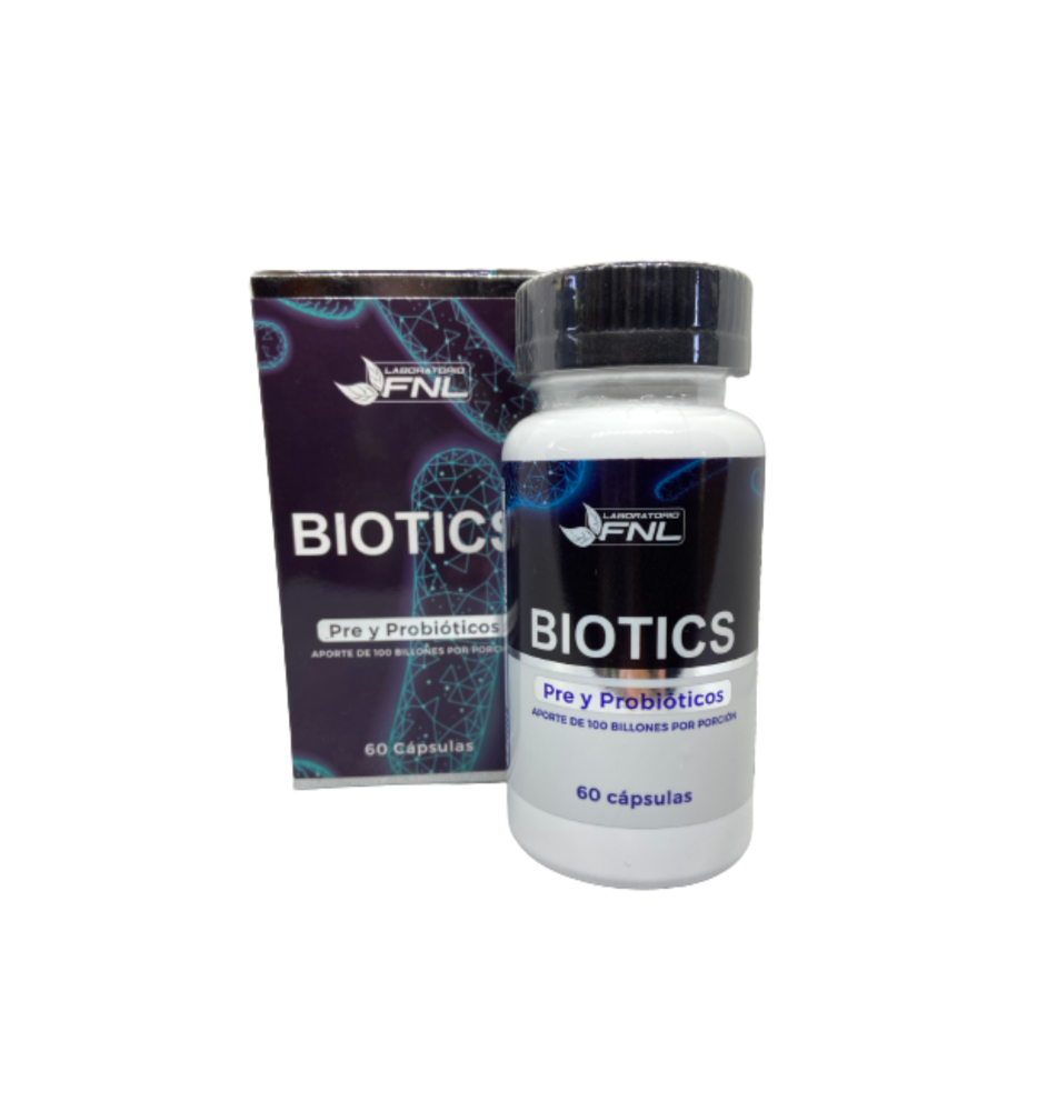 FNL BIOTICS,PROBIOTICOS X60 CAPSULAS