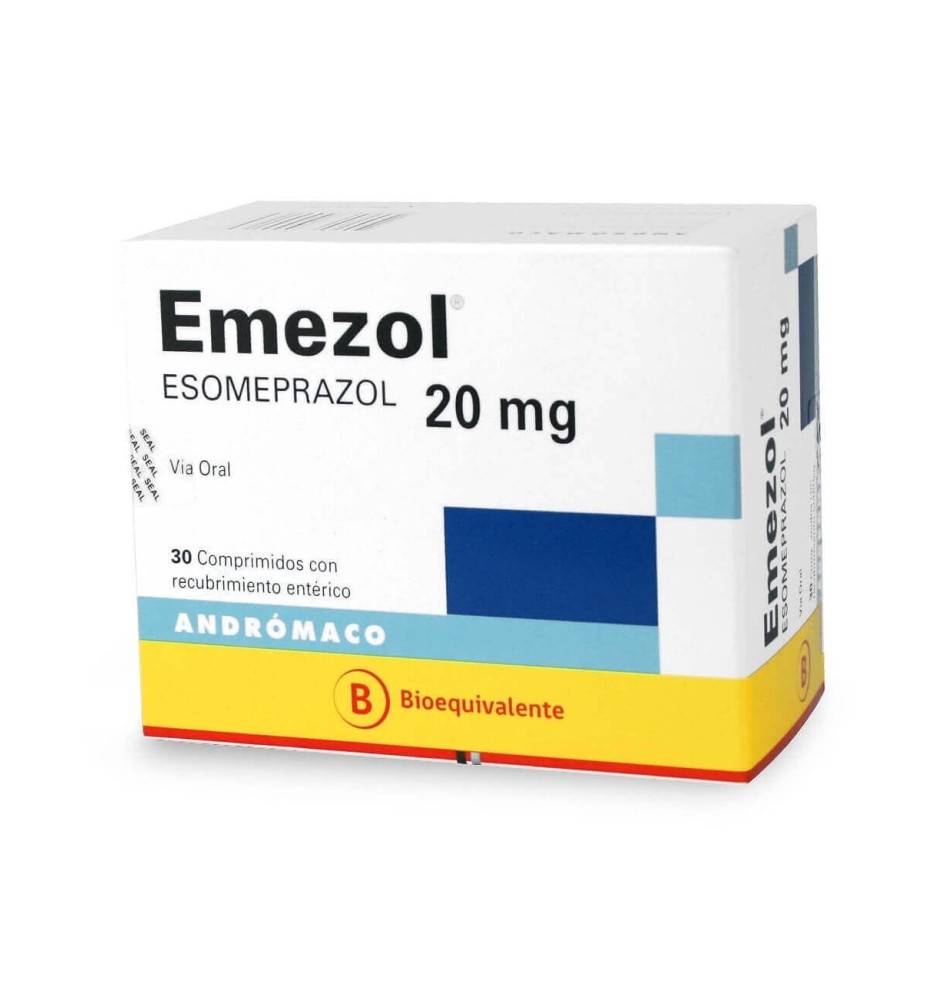 EMEZOL 20MG 30 COMP