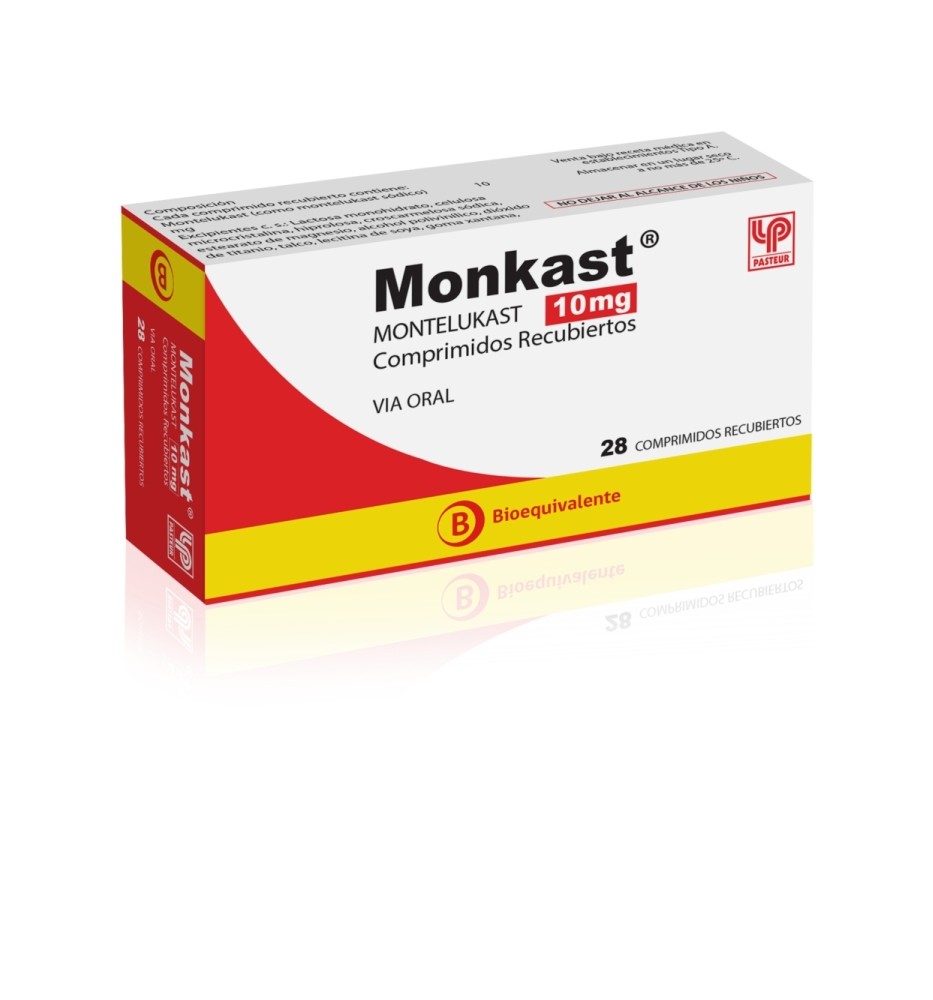 MONKAST 10 MG X28 COMPRIMIDOS