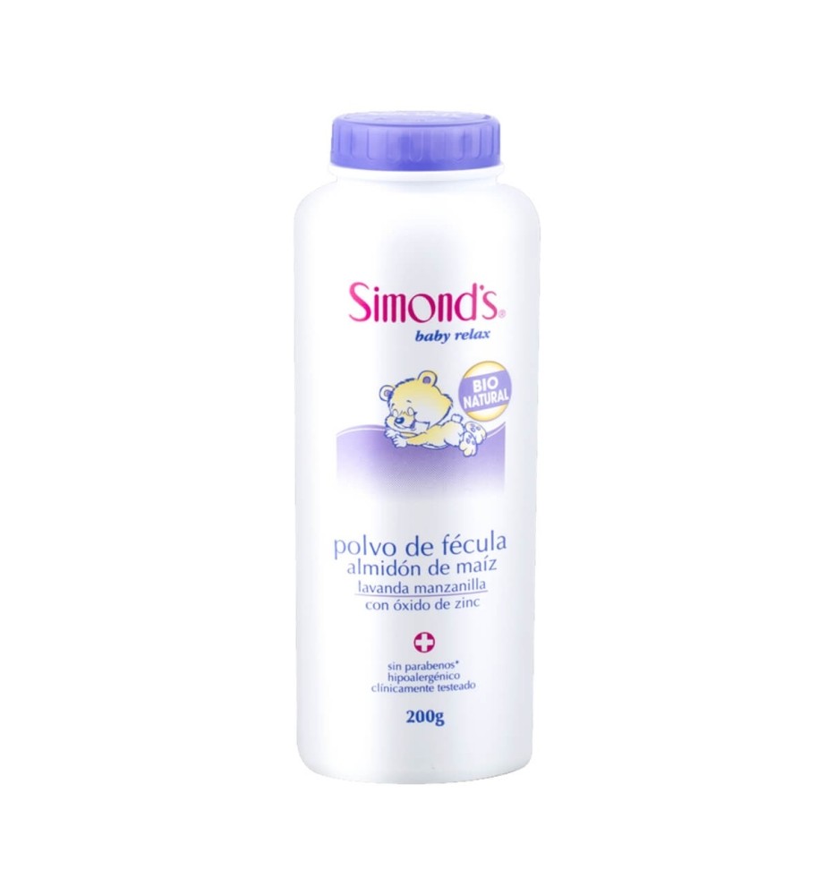 SIMONDS TALCO LAVANDA MANZANILLA 200G X200 SIMONDS TALCO LAVANDA MANZANILLA 200G X200