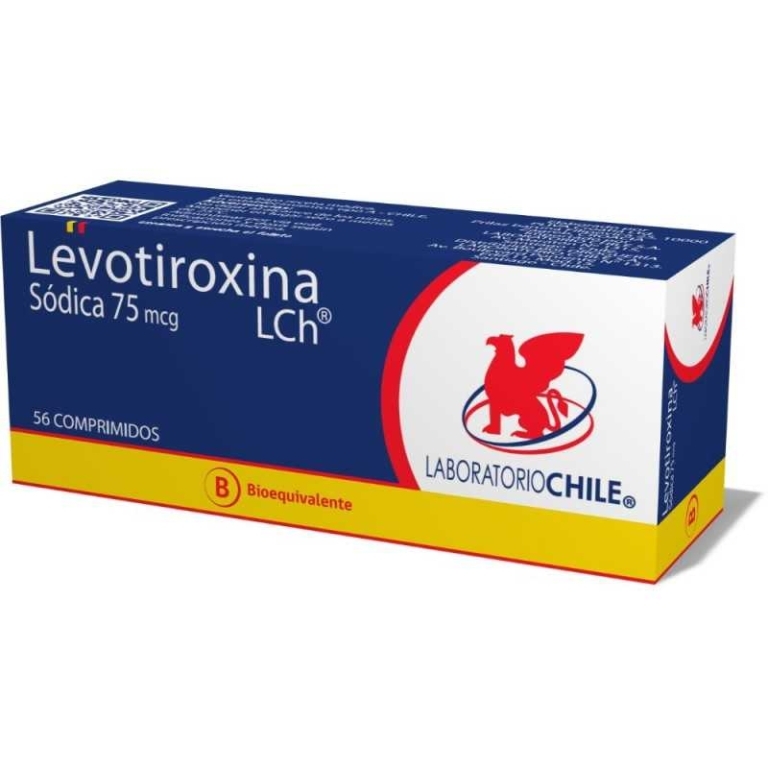 LEVOTIROXINA 75mcg X56COM.