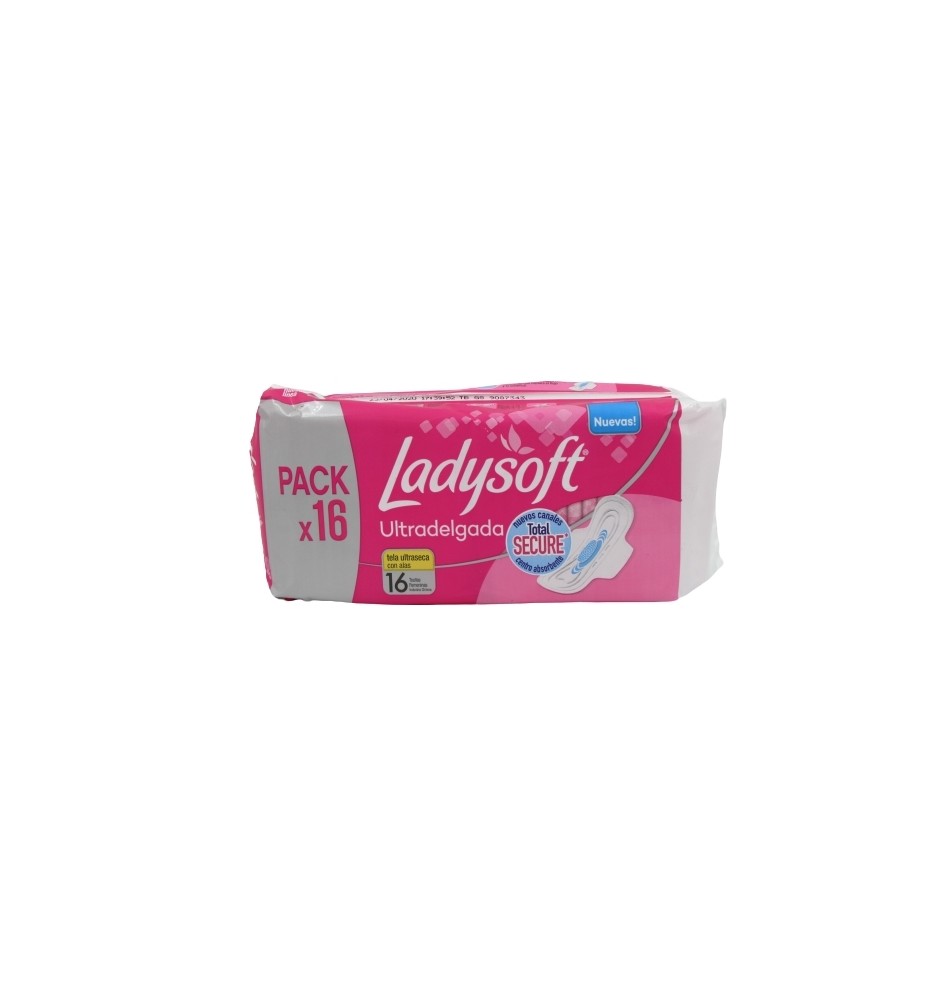 TOALLA INTIMA LADYSOFT ULTRA DELGADA X16 TOALLA INTIMA LADYSOFT ULTRA DELGADA X16
