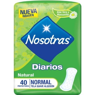 NOSOTRAS PROTECTOR DIARIO TELA LARGO X 40