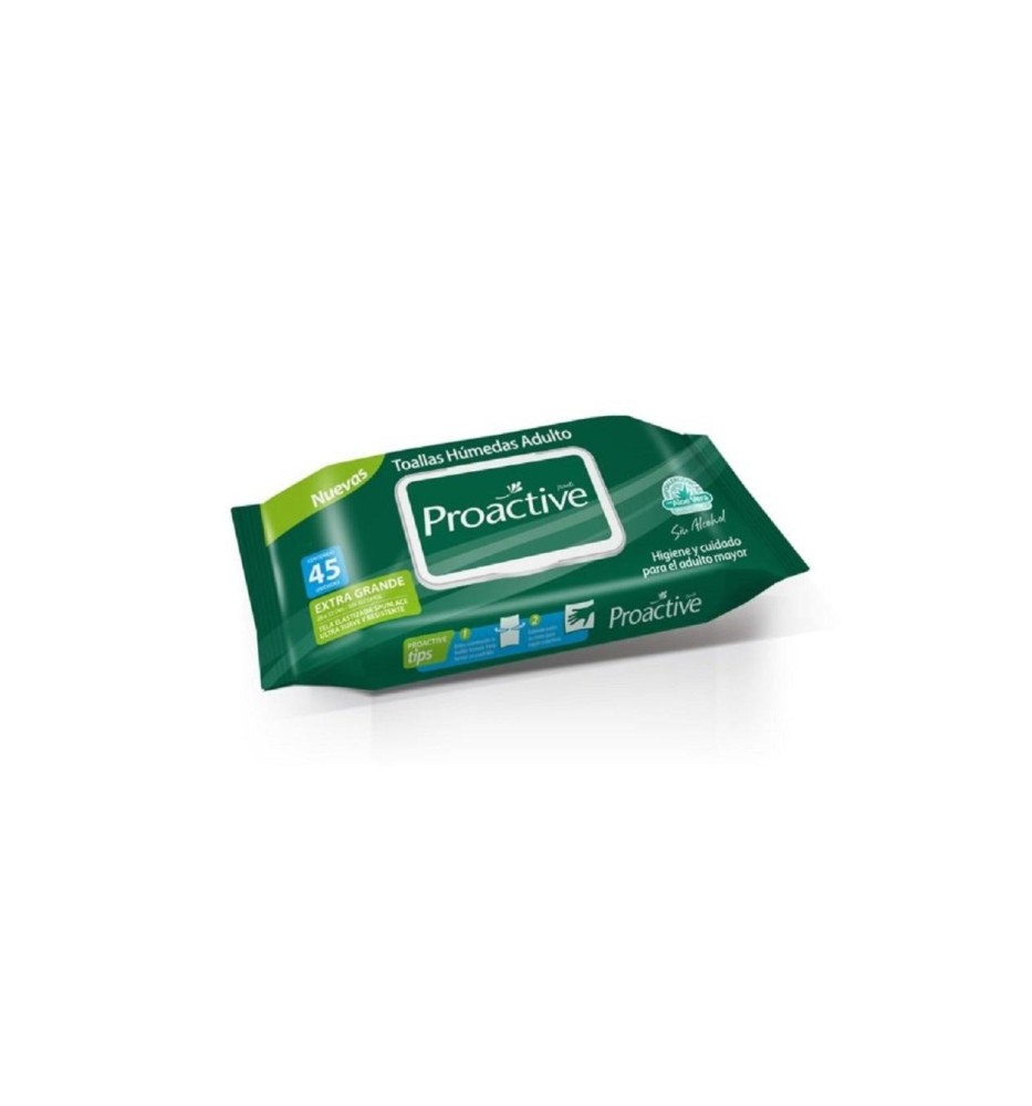 PROACTIVE TOALLAS ADULTO X45