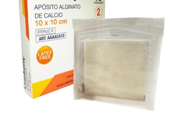 APOSITO ALGINATO DE CALCIO 10X10CM
