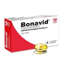 BONAVID 50.000UI X 4 CAP BLANDAS