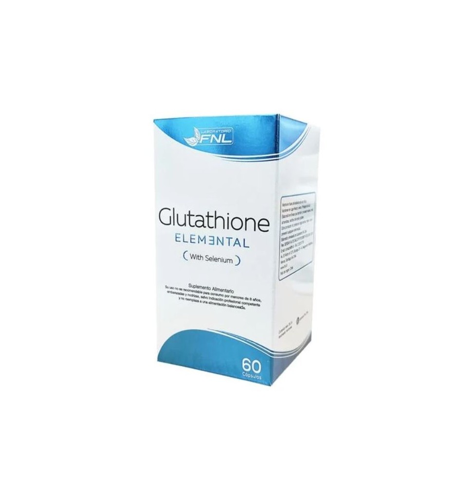 GLUTATHIONE ELEMENTAL X60 CAPSULAS GLUTATHIONE ELEMENTAL X60 CAPSULAS