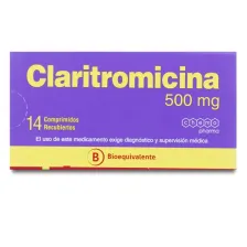 Claritromicina 500Mg X14Com. | claritromicina 14com