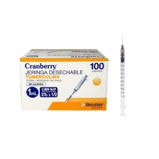 JERINGA 1ML TUBERC. C/AGUJA 27GX1/2