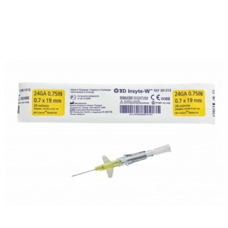 BRANULA 24G 0.7 X 19mm X 1