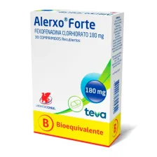 Alerxo Forte 180Mg X 30Com. Recubiertos | alerxo forte 30com