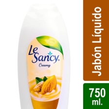  JABON LIQUIDO CREMOSO LE SANCY ACEITE DE ALMENDRAS X 750ML