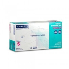 GUANTES EX. TOPE GLOVE GUANTES L/P VINILO  TS X 100
