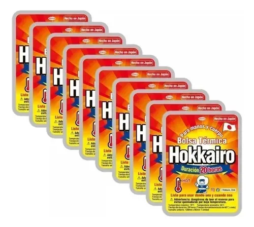 HOKKAIRO DISPLAY BOLSA TERMICA X 10 UNID