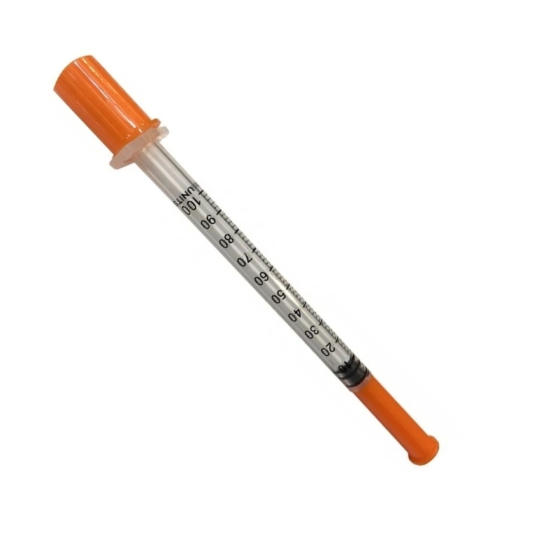 JERINGA INSUL 100UI 29G X 5/16 X 100 UNID