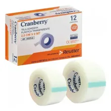 CRANBERRY TELA ADH PLASTICA MICROPORE 5cm X 9M