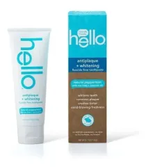 CREMA DENTAL HELLO ANTIPLACA SIN FLUOR X 133G