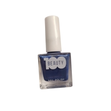 ESMALTE PARA UÑAS 100 BEAUTY AZUL OSCURO PERLADO