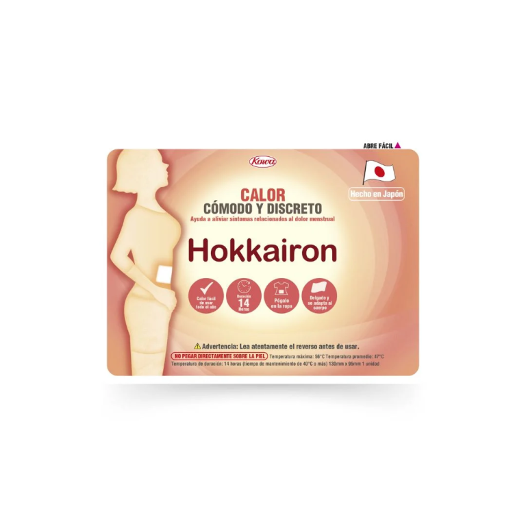 HOKKAIRO PARCHE MOLESTIAS MENSTRUALES X 1 UNID