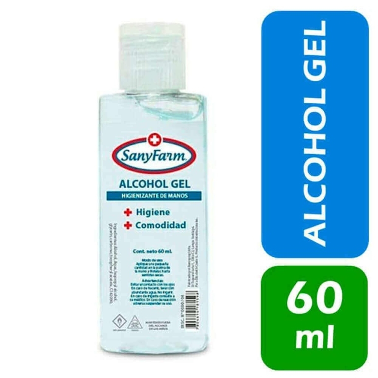 SANYFARMA ALCOHOL GEL 60 ML 