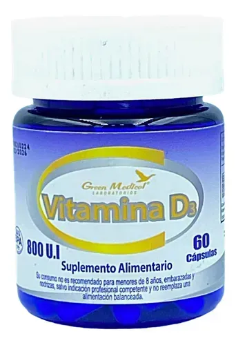 VITAMINA D 800UI X 60 CAPS