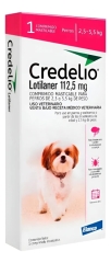 CREDELIO PERRO 2.5 A 5.5 KILOS X 1 COMPRIMIDO