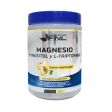 MAGNESIO + INOSITOL + L-TRIPTOFANO SABOR MARACUYÁ X 153 GRAMOS
