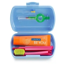 CURAPROX TRAVEL SET CEPILLO DE DIENTES PARA VIAJE X 1 UNIDAD