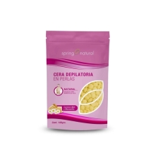 SPRING NATURAL CERA DEPILATORIA EN PERLAS MIEL Y MANZANILLA X 100 G