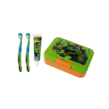 GELATTI LONCHERA + SET HIGIENE BUCAL DINOREX