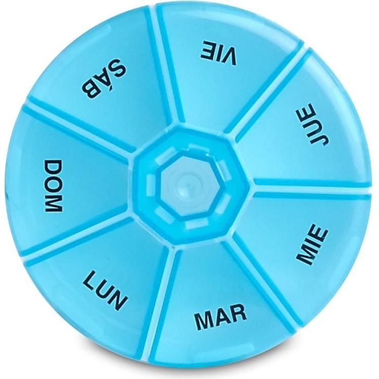 Pastillero Redondo Semanal | pastillero redondo