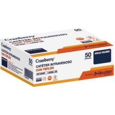 Cateter Cramberry Intravenoso Con Teflón 22G (25Mm) | cateter cranberry 25mm