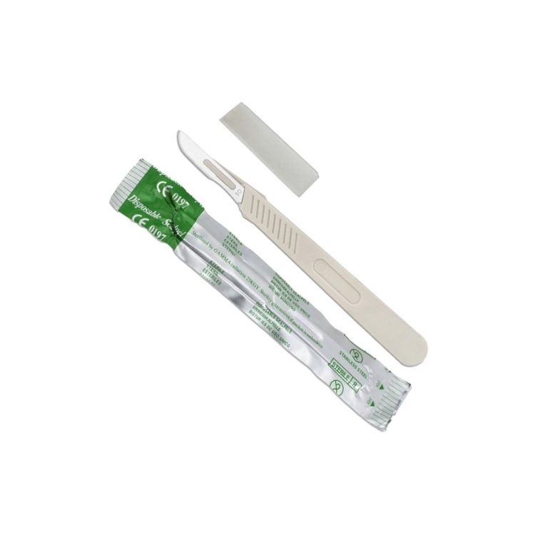 HOJA DE BISTURI C/MANGO EST 15 X UNIDAD