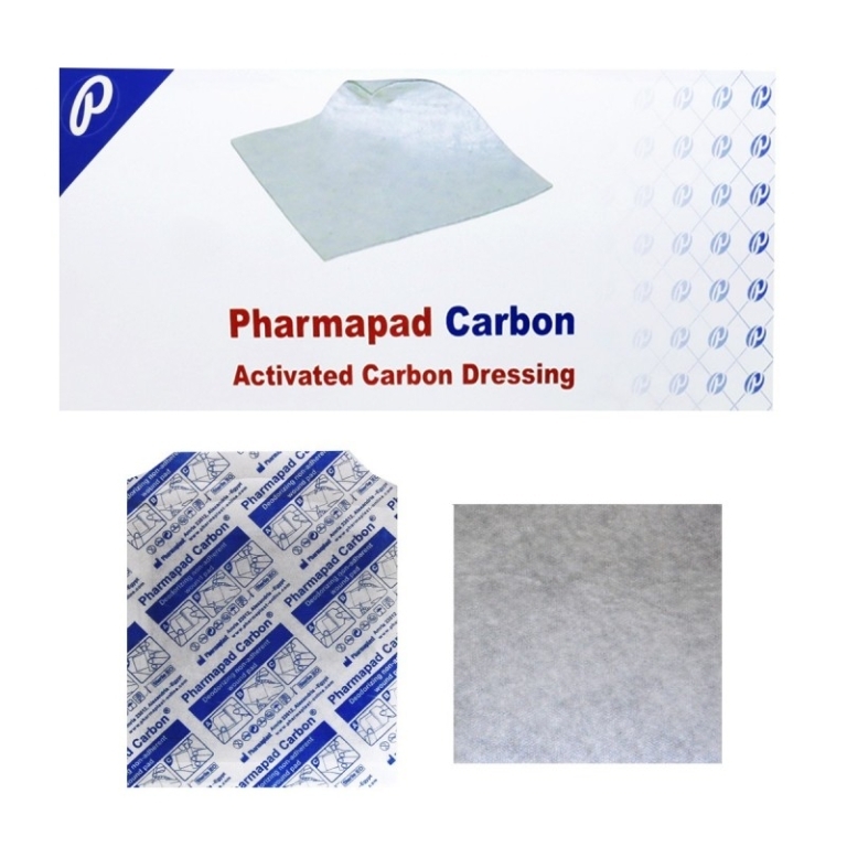 Pharmapad Aposito Carbon Activado 10 X 10Cm | pharmapad aposito carbon