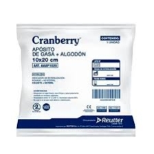 APOSITO GASA NO TEJIDA ESTERIL 10X20 CM