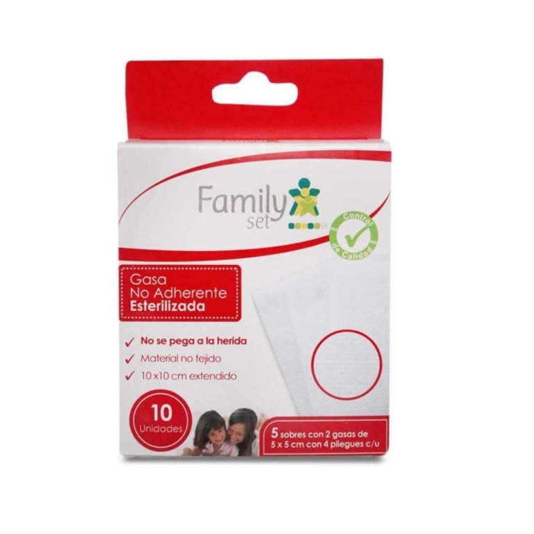 GASA NO ADHERENTE 5X5CM X5