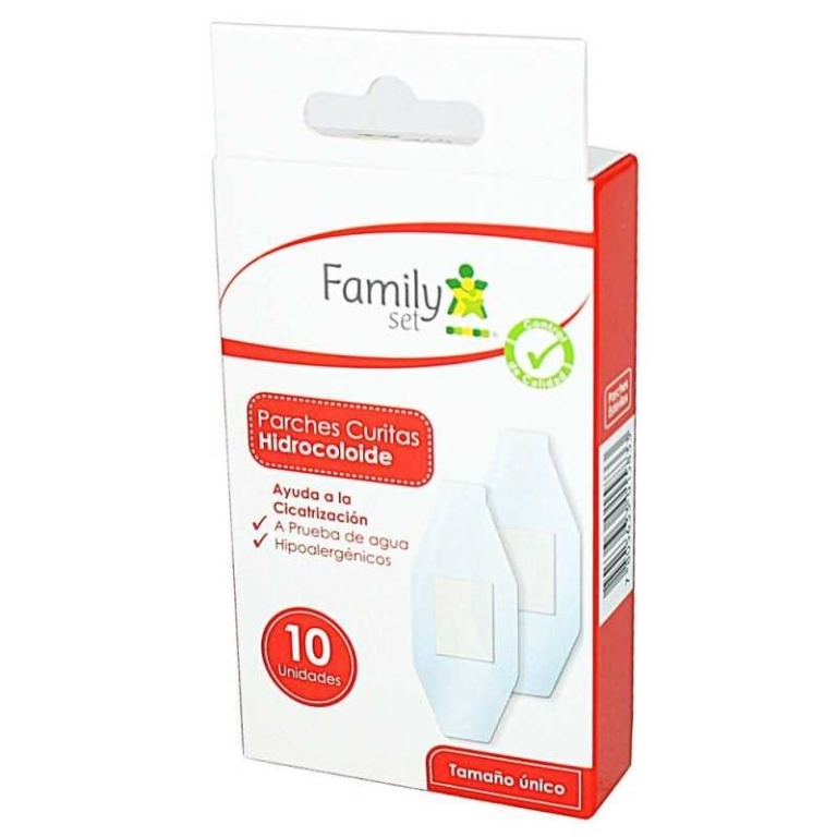 FAMILY SET PARCHE CURITA X10