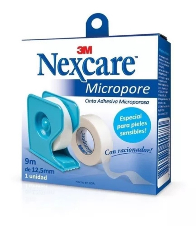 NEXCARE MICROPORE BLANCA 12 MM X9 MT