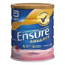 ENSURE ADV FRUTILLA POLVO X 850G