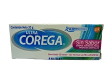 Corega Ultra Crema Adhesiva Sin Sabor X 20G | corega crema sin sabor