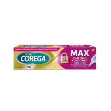 COREGA ULTRA MAXIMA FIJACIÓN + COMODIDAD CREMA SIN SABOR X 40 GRAMOS
