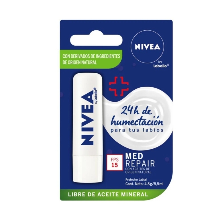 Nivea Protec Labial Med.Repair X 4.8G | nivea med repair 4.8g