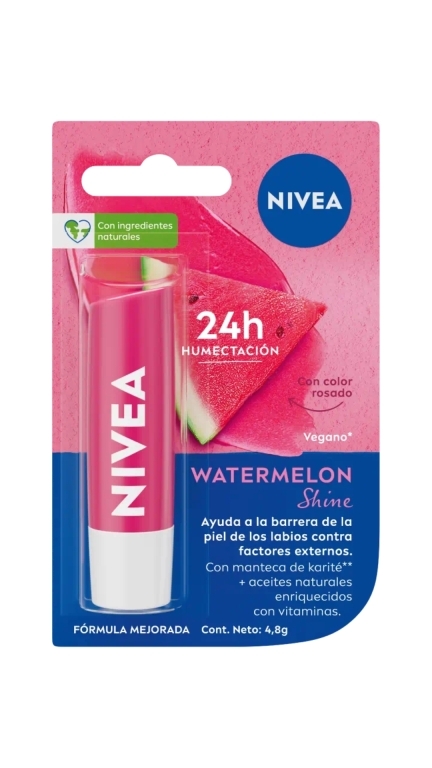 Nivea Protec Labial Watermelon X 4.8G | nivea watermelon 4.8g