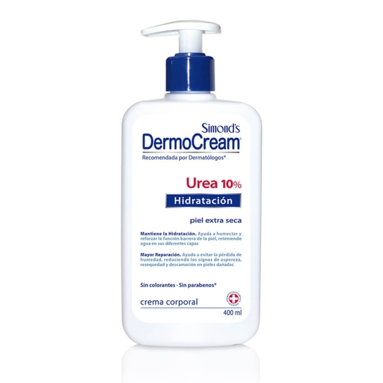 SIMONDS DERMOCREAM UREA 10% 400ML X400