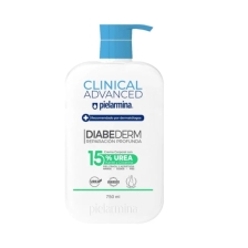 PIELARMINA CLINICAL ADVANCE DIABEDERM 15% UREA X 750 ML