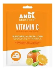 MASCARILLA TELA VITAMINA C  SHOCK X 25G