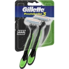 GILLETTE PRESTOBARBA BODY SENSE X1
