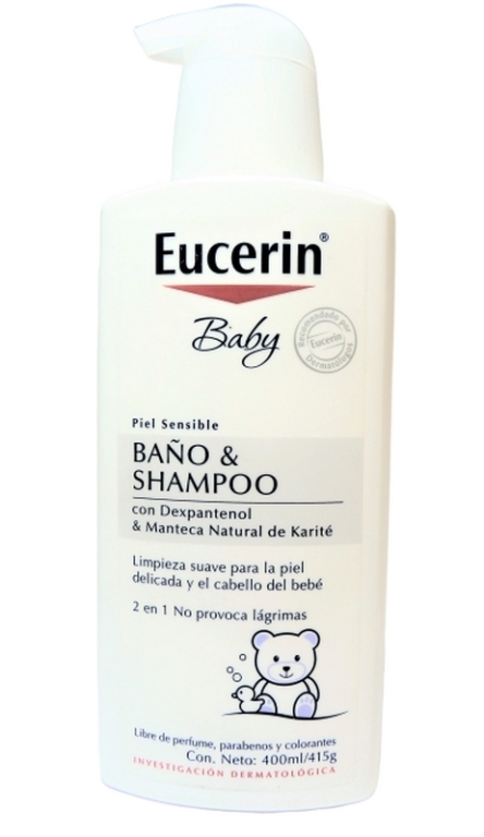 EUCERIN BABY BAÑO SHAMPOO 400ML X400