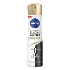 Nivea Deo Sp. Black&White Inv.Efect.Satin X 150Ml (Dama) | nivea spray 150ml